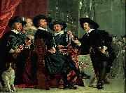 Bartholomeus van der Helst Governors of the archers' civic guard, Amsterdam oil